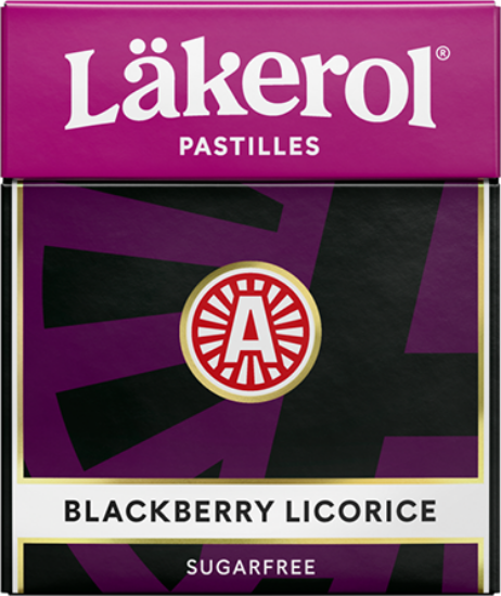 Läkerol Blackberry Licorice 25g