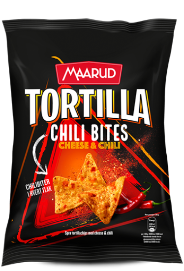 Tortilla Chili Bites Cheese & Chili 150g