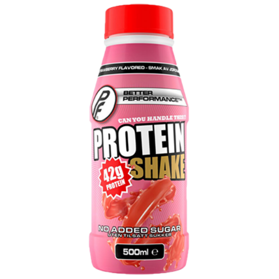 PF Proteinshake Jordbær 500ml