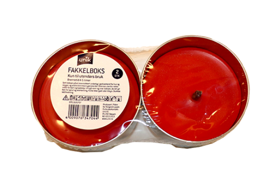 Unik Fakkelboks 2 pk