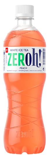 Zeroh White Ice Tea Peach 0,8l