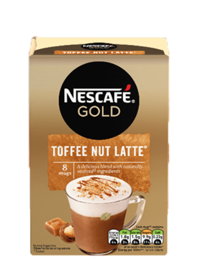 Nescafe Toffee Nut Latte 156g