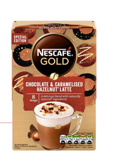 Nescafe Choco Hazelnut Latte 148g