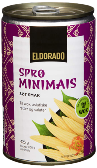 Sprø Mini Mais 425g Søt Eldorado