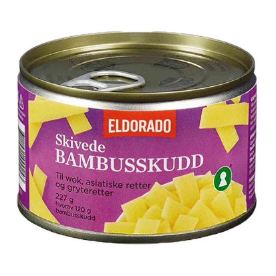 Skivede Bambusskudd 227g Eldorado