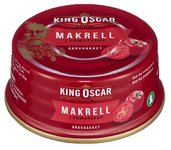 Makrell I Tomatsaus 100g