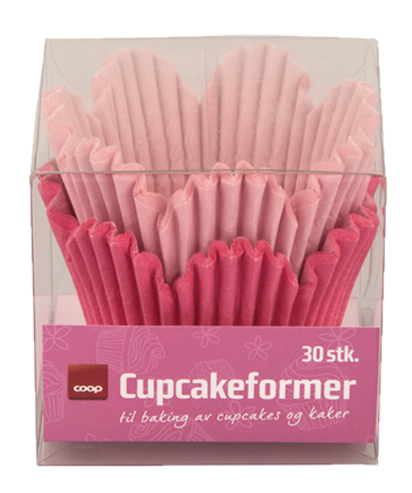Cupcakeformer 30stk