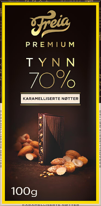 Premium Karamellisterte Mandler 100g