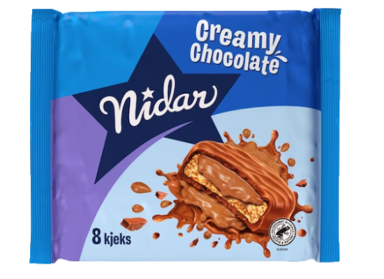 Nidar Creamy Chocolate 128g