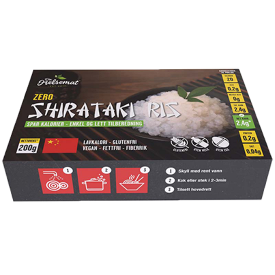 Zero Shirataki Ris 200g