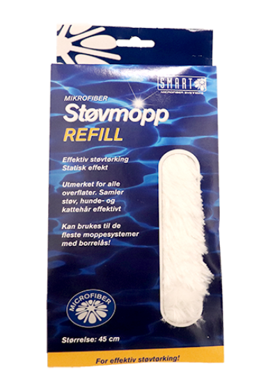 Mikrofiber Støvmopp Refill stk