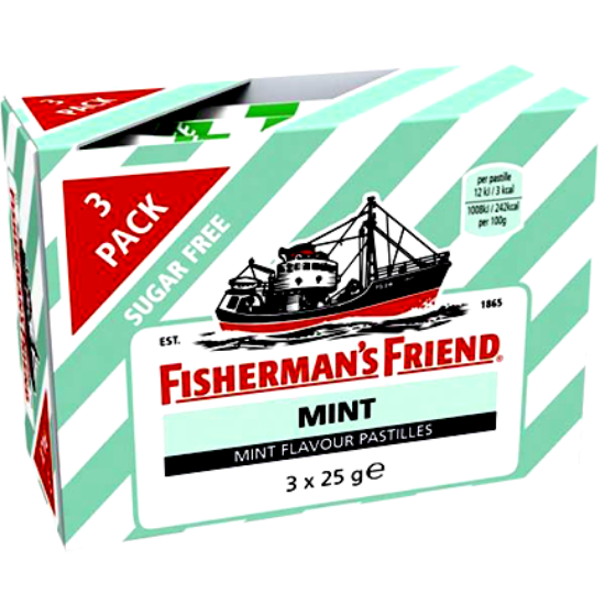 Fishermans Friend Mint 3 pack 75g