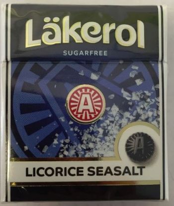 Läkerol Licorice seasalt 25g