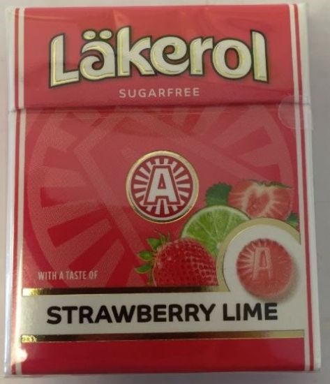 Läkerol Strawberry Lime 25g