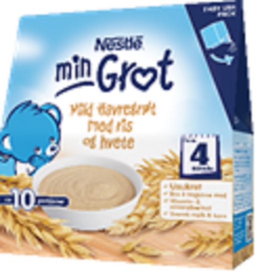 Mild havregrøt m/ris & Hvete 4 mnd