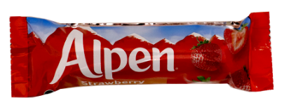Alpen Single Bar Strawberry 29g