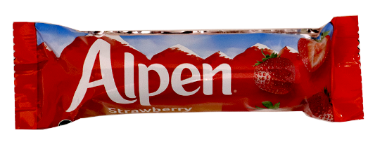 Alpen Single Bar Strawberry 29g