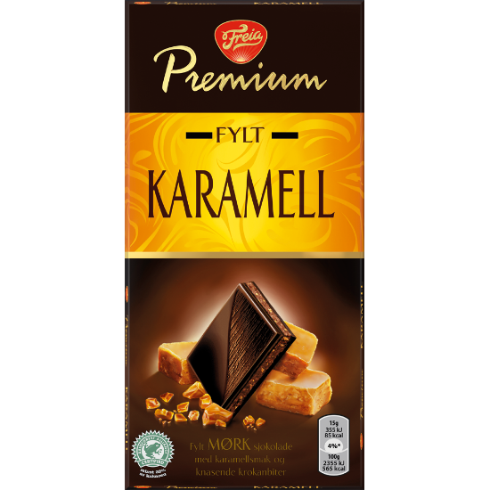 Freia Premium karamell 150 gr