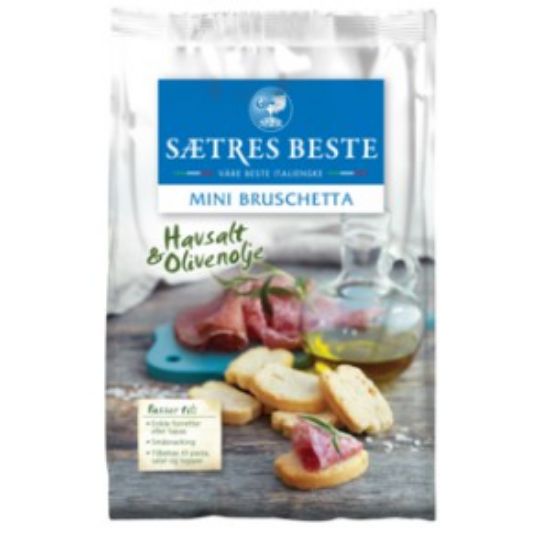 Mini Bruschetta  m/Havsalt&Olivenolje