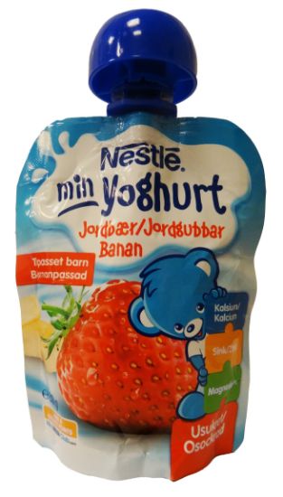 Min Yoghurt Jordbær/Banan