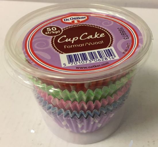 Muffinsformer 10 x 50 stk, Dr. Oetker