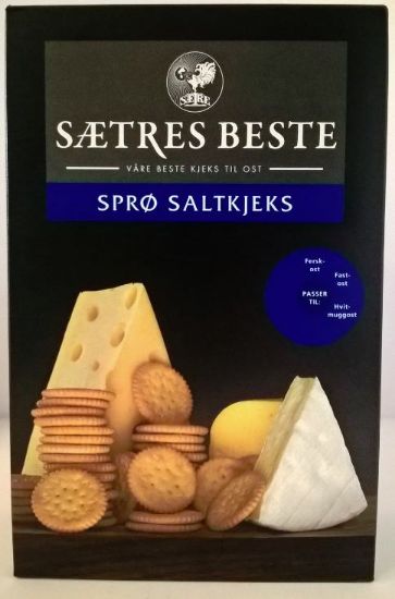 Sætres sprø Saltkjeks