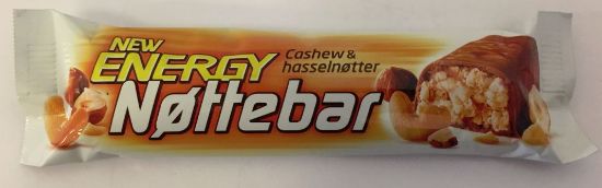 New Energy Nøttebar 40 g, Nidar