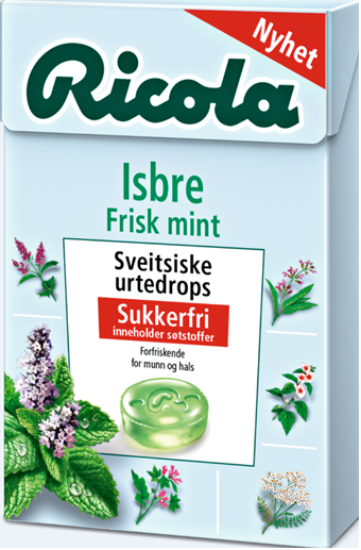 Ricola Isbre Frisk Mint 50g