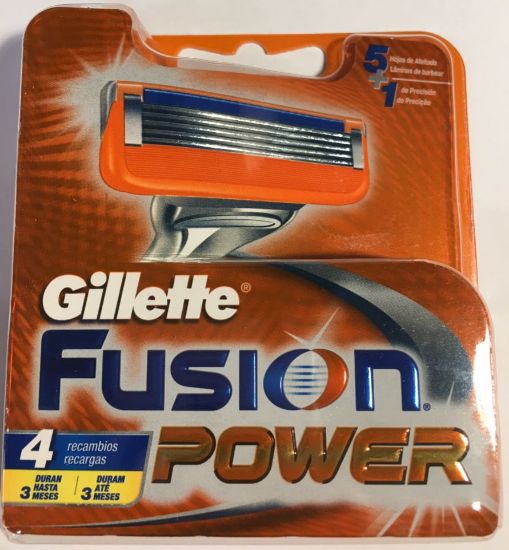 Gillette Fusion Power Barberblad