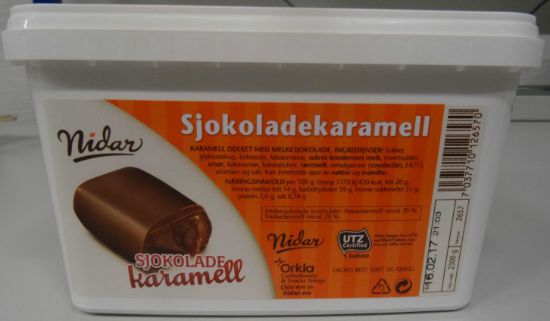 Sjokoladekaramell 2,3 kg