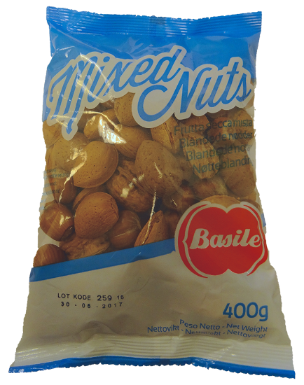 Nøttemiks 400g