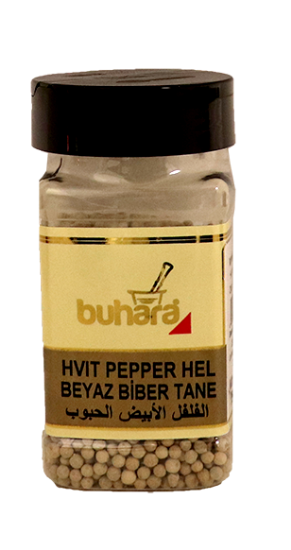 Hvit Pepper Hel 150g Boks