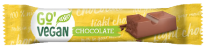 Go Vegan Lys Sjokoladebar 40g