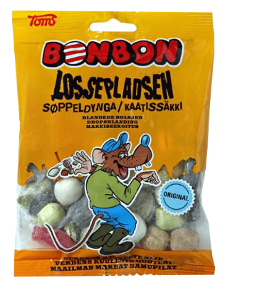 Bonbon Søppeldynga 125g