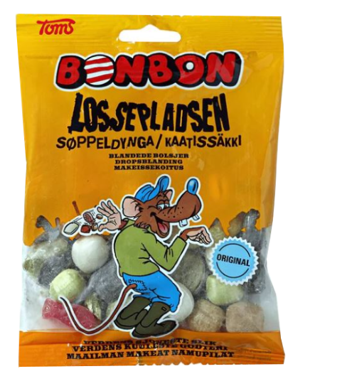 Bonbon Søppeldynga 125g