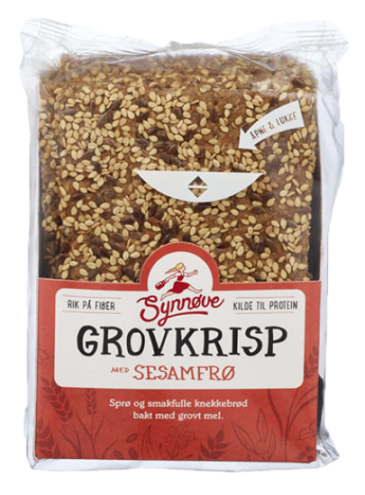 Grovkrisp Med Sesamfrø 170g