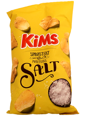 Kims Salt Potetgull 250g