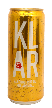 Klar Alkoholfritt Øl 0,33l