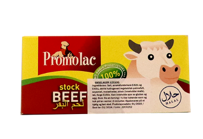Promolac Beef Buljongterninger 120g