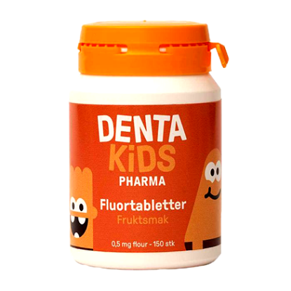 Dentakids Fluortabletter Fruktsmak 150stk