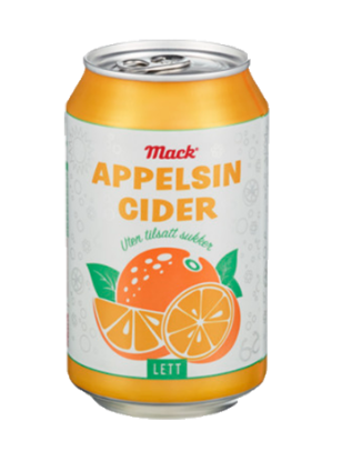 Mack Appelsin Cider 0,33l