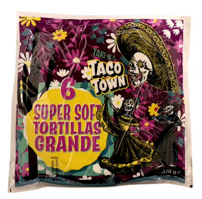 Taco Town Soft Tortilla 370g