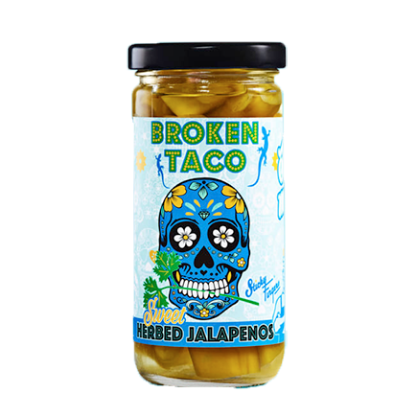 Broken Taco Herbed Jalapenos 226g