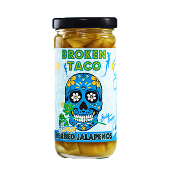 Broken Taco Herbed Jalapenos 226g