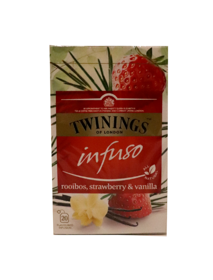 Twinings Rooibos & Strawberry 40g