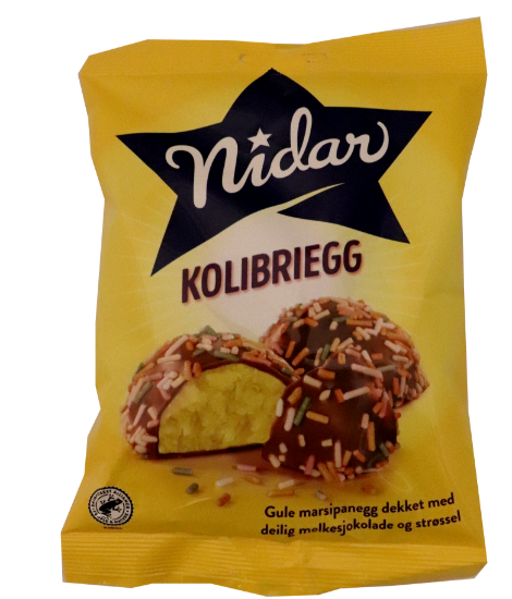 Påskemarsipan Kolibripose 168g