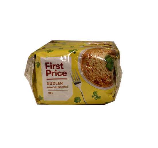 Nudler Kyllingsmak First Price 5x85g