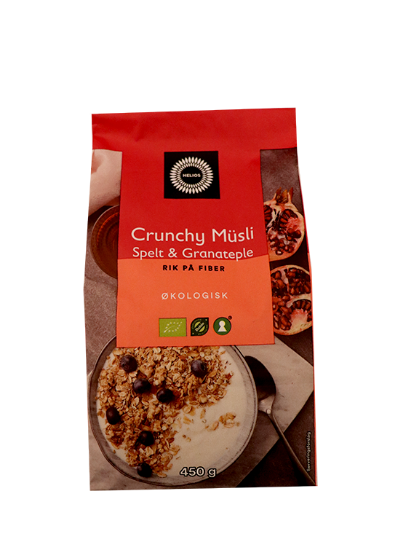 Bilde av Crunchy Mûsli Spelt & Granateple 450g