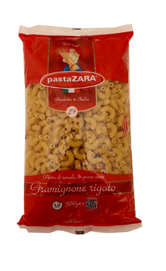 PastaZara Gramignone Rigato 500g