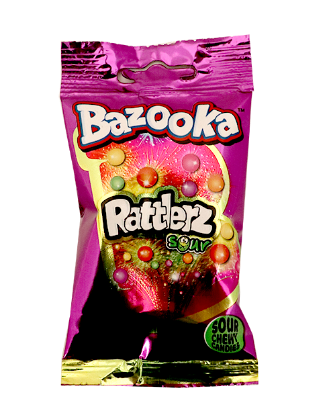 Bazooka Rattlerz Sour 40g
